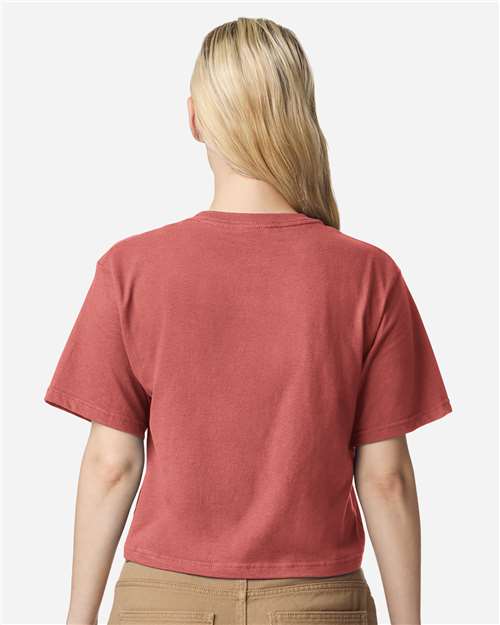 Women's Fine Jersey Boxy Tee - Canyon
