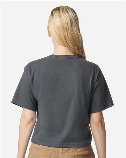 Women's Fine Jersey Boxy Tee - Asphalt