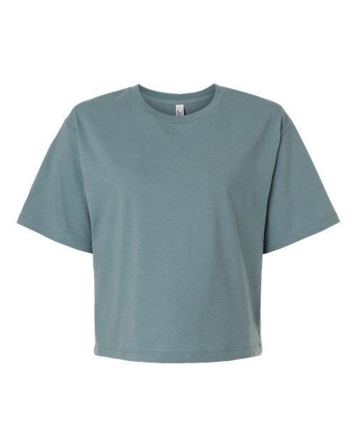Women's Fine Jersey Boxy Tee - Arctic
