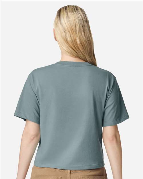 Women's Fine Jersey Boxy Tee - Arctic
