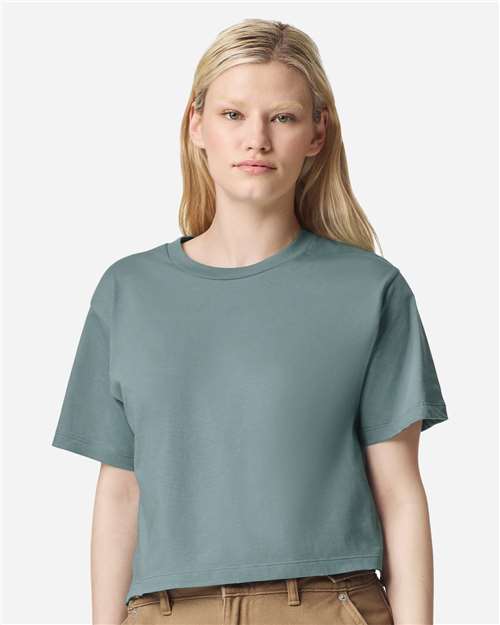 Women's Fine Jersey Boxy Tee - Arctic