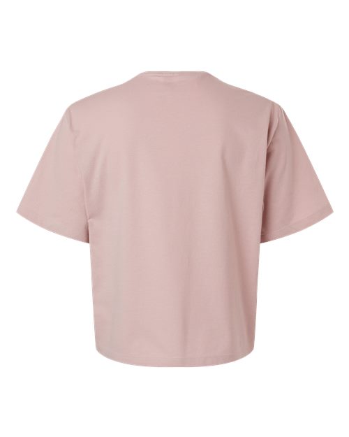 Women's Fine Jersey Boxy Tee - Blush