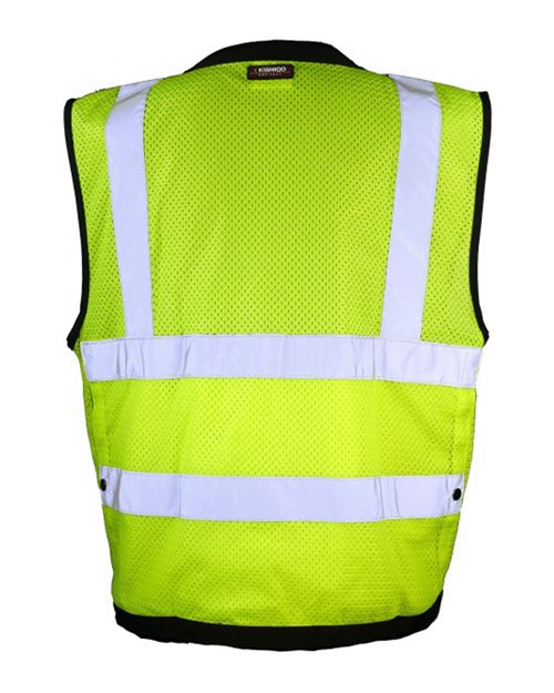 Unisex Economy Surveyors Vest - Lime