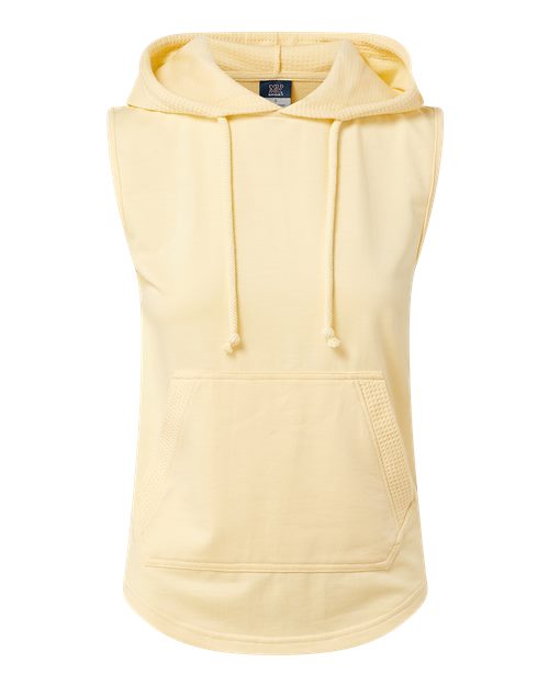 Women's Kinsley Sleeveless Hooded Sweatshirt - Sun Ray