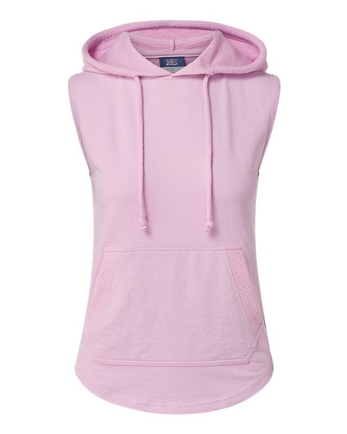 Women's Kinsley Sleeveless Hooded Sweatshirt - Wisteria