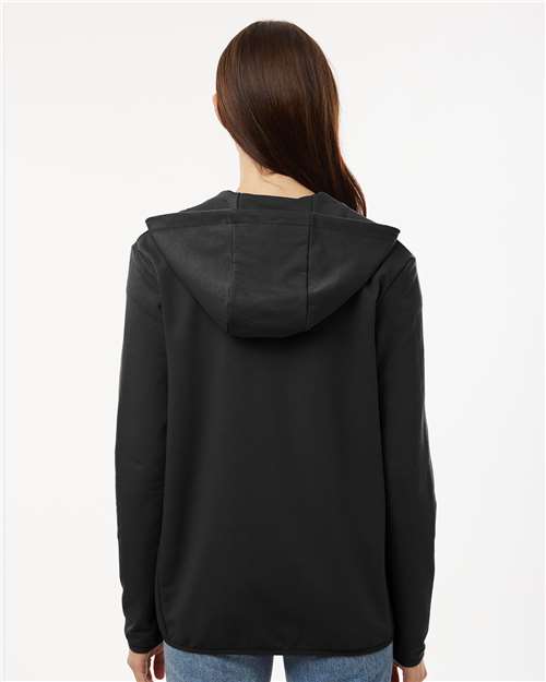 Unisex Perform Full-Zip Hooded Sweatshirt - Black