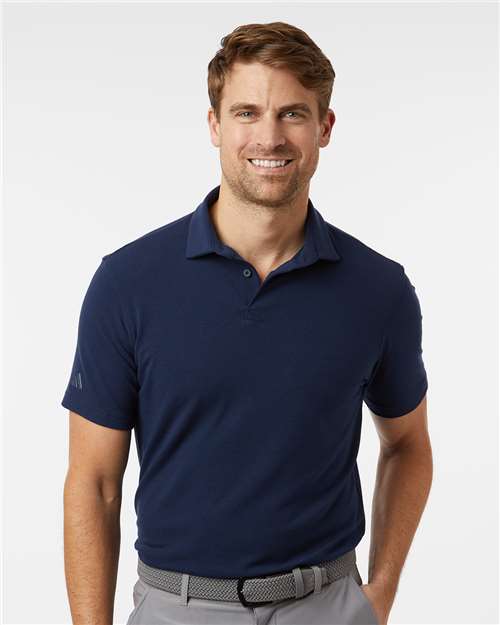 Men's Blended Polo - Solid Collegiate Navy
