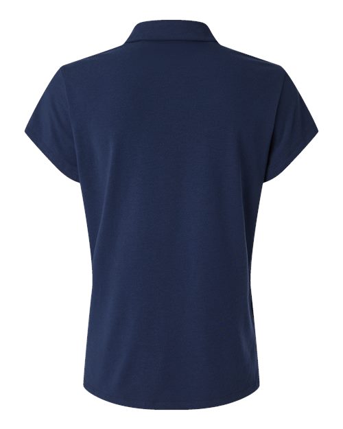 Women's Blended Polo - Solid Collegiate Navy