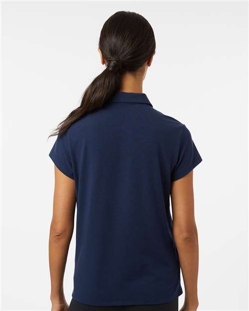 Women's Blended Polo - Solid Collegiate Navy