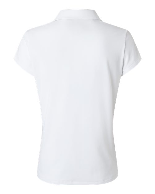 Women's Blended Polo - Solid White