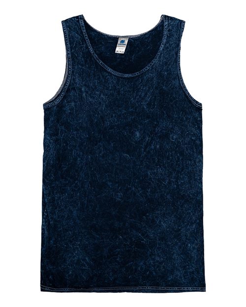 Unisex Mineral Wash Tank Top - Mineral Navy