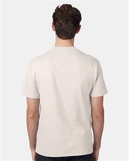 Men's Beefy-T® Pocket T-Shirt - Natural