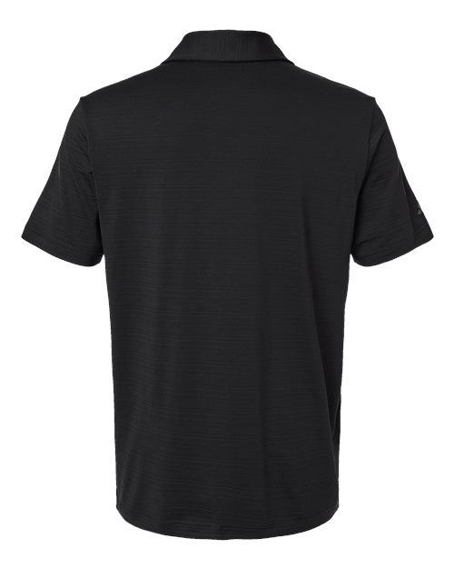 Men's Textured Stripe Polo - Black