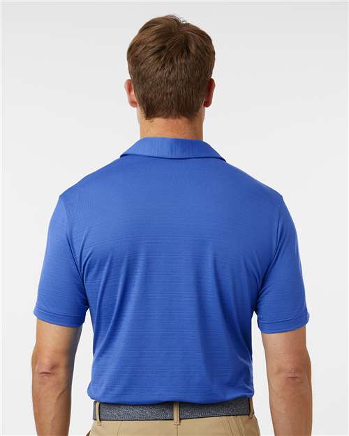 Men's Textured Stripe Polo - Bright Royal