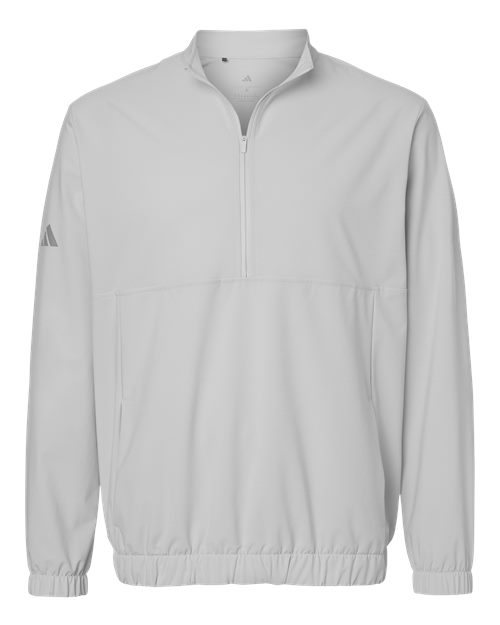Men's Stretch Woven Half-Zip Pullover - Grey One