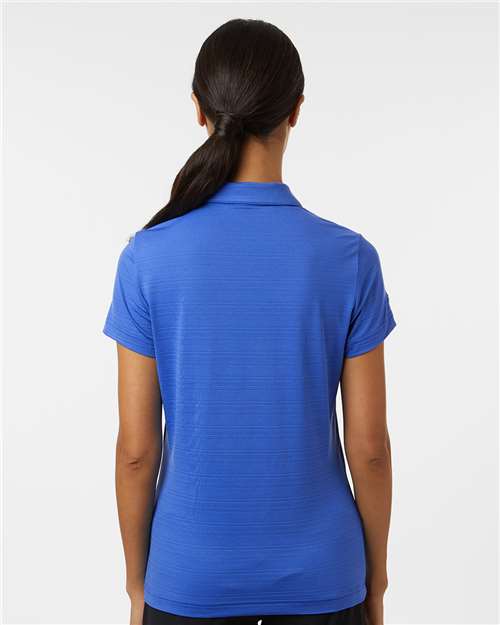Women's Textured Stripe Polo - Bright Royal