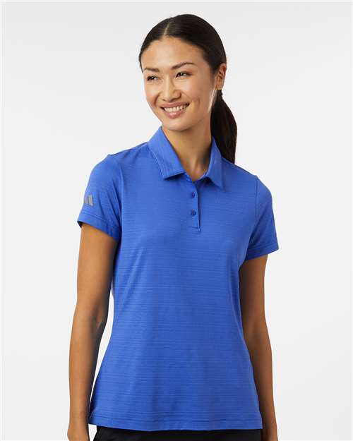 Women's Textured Stripe Polo - Bright Royal