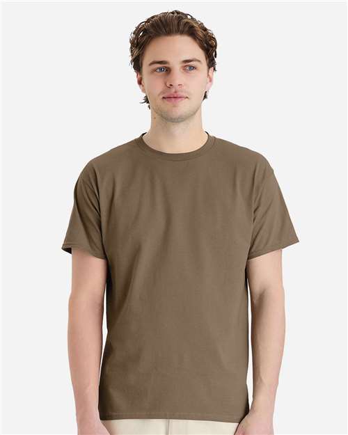 Unisex Essential-T T-Shirt - Coyote Brown