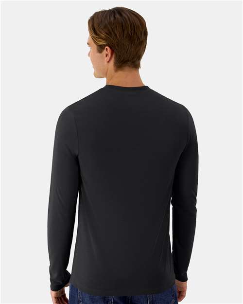 Unisex Cool DRI® Cotton Touch Long Sleeve T-Shirt - Black