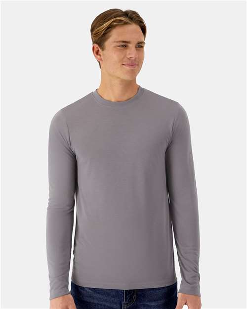 Unisex Cool DRI® Cotton Touch Long Sleeve T-Shirt - Graphite