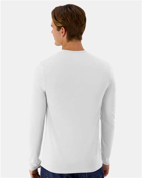 Unisex Cool DRI® Cotton Touch Long Sleeve T-Shirt - White