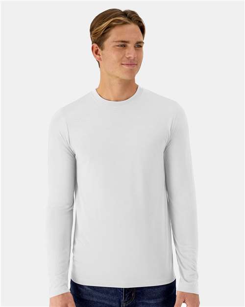 Unisex Cool DRI® Cotton Touch Long Sleeve T-Shirt - White
