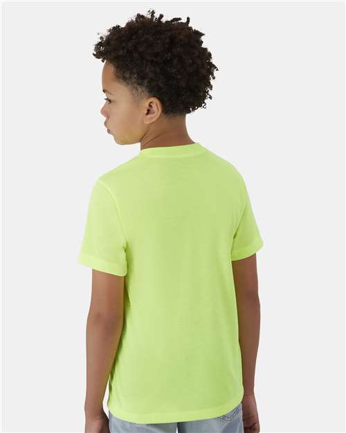Youth Cool DRI® Cotton Touch T-Shirt - Safety Green