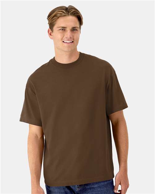 Unisex Beefy-T® Retro Street T-Shirt - Army Brown