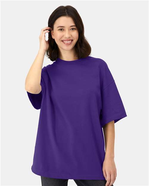 Unisex Beefy-T® Retro Street T-Shirt - Athletic Purple