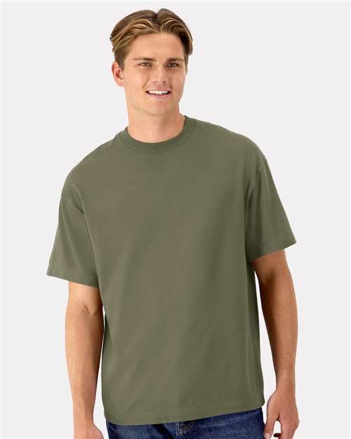 Unisex Beefy-T® Retro Street T-Shirt - Fatigue Green