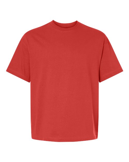 Unisex Beefy-T® Retro Street T-Shirt - Poppy Red