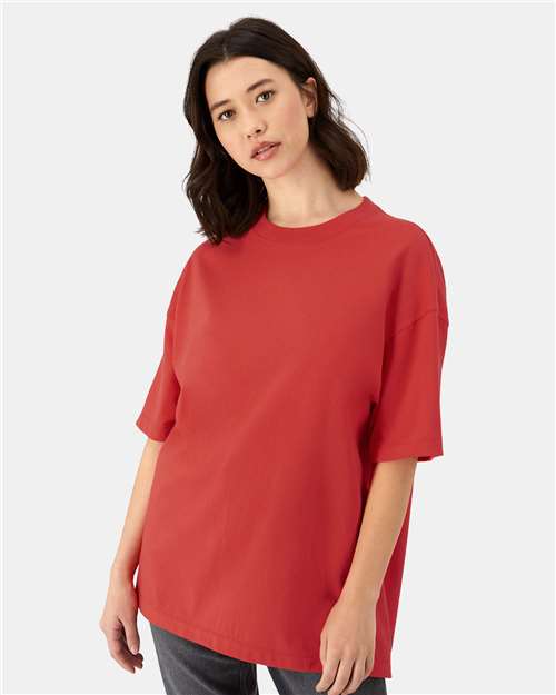 Unisex Beefy-T® Retro Street T-Shirt - Poppy Red