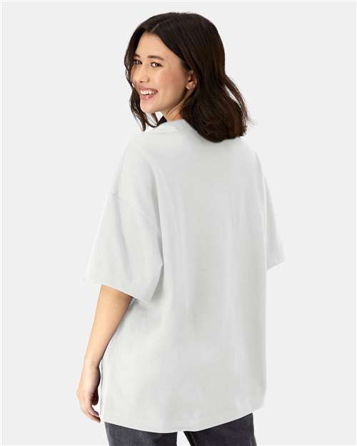 Unisex Beefy-T® Retro Street T-Shirt - White