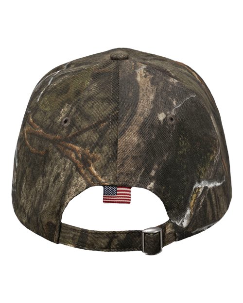 Camo Woven USA Flag Cap - Country DNA/ USA Flag