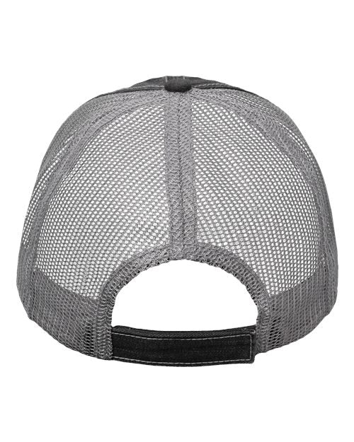 Contrast Stitch Cap - Black/ Grey