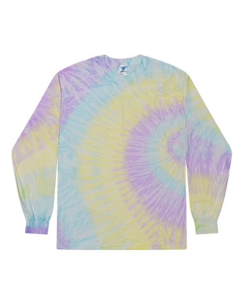 Unisex Tie-Dyed Long Sleeve T-Shirt - Mystique