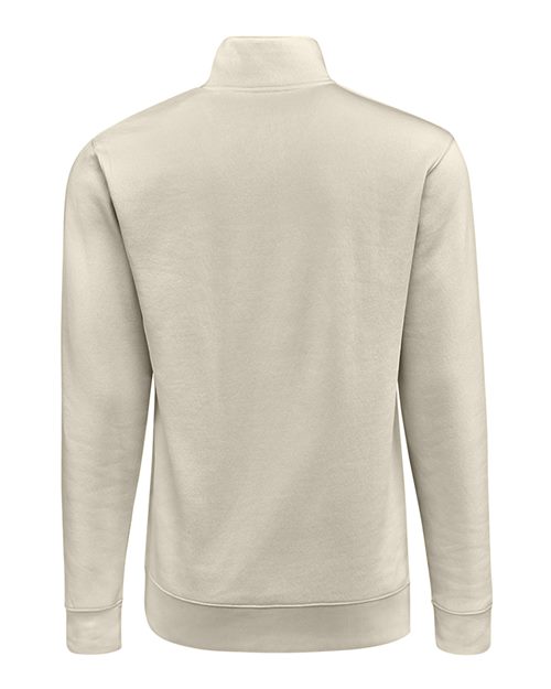 Unisex BTB Fleece Quarter-Zip Sweatshirt - Oyster