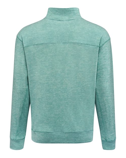 Unisex Electric Fleece Quarter-Zip Sweatshirt - Electric Jade