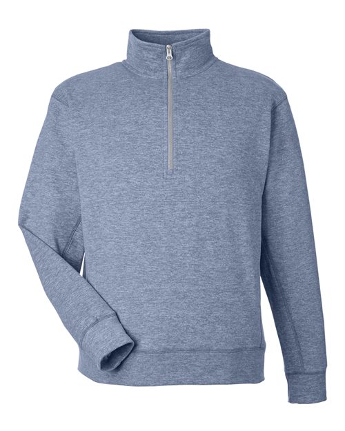 Unisex Electric Fleece Quarter-Zip Sweatshirt - Electric Midnight