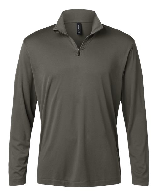 Men's Pro-Lock Performance Quarter-Zip Pullover - Charcoal