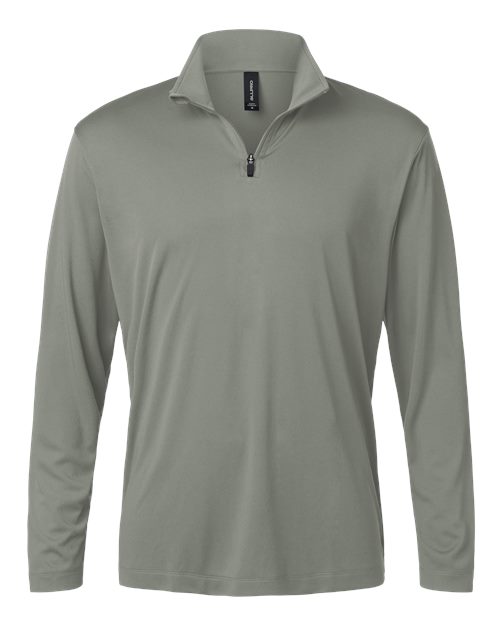 Men's Pro-Lock Performance Quarter-Zip Pullover - Greystone