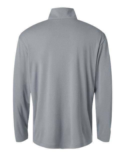 Men's Pro-Lock Performance Quarter-Zip Pullover - Heather Steel