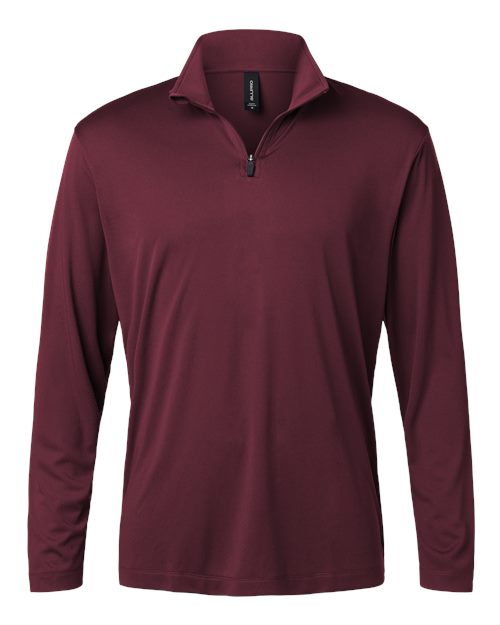 Men's Pro-Lock Performance Quarter-Zip Pullover - Maroon