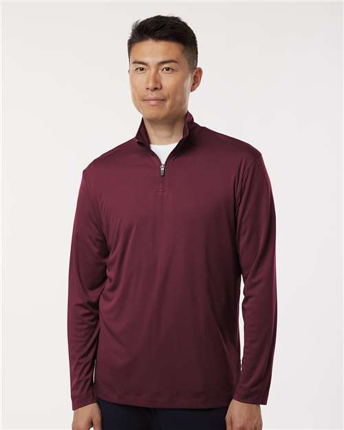 Men's Pro-Lock Performance Quarter-Zip Pullover - Maroon