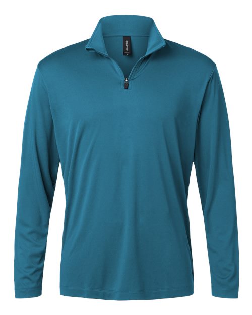 Men's Pro-Lock Performance Quarter-Zip Pullover - Pacific Blue