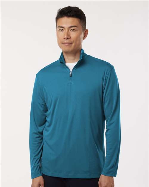 Men's Pro-Lock Performance Quarter-Zip Pullover - Pacific Blue