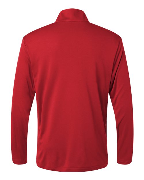 Men's Pro-Lock Performance Quarter-Zip Pullover - Red