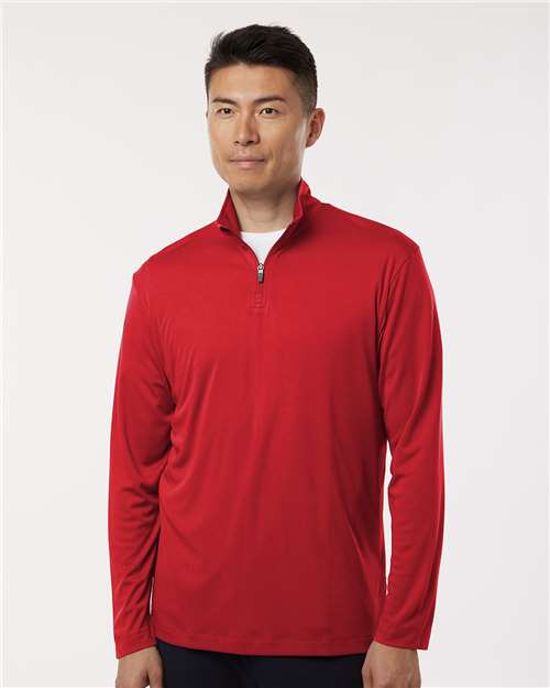Men's Pro-Lock Performance Quarter-Zip Pullover - Red