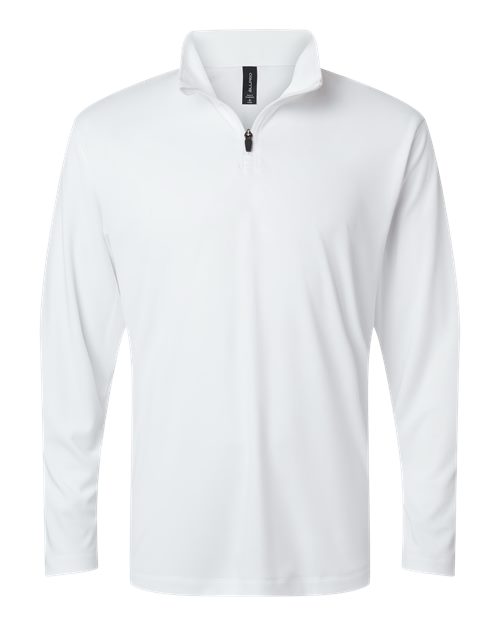Men's Pro-Lock Performance Quarter-Zip Pullover - White