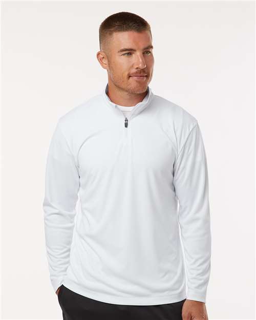 Men's Pro-Lock Performance Quarter-Zip Pullover - White